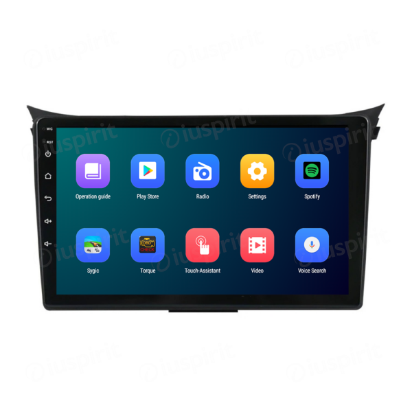 ANDROID car navigation system for Hyundai I30 Elantra GT 2012-2017 CarPlay Android Auto GPS USB WI-FI Bluetooth 4G LTE - Image 4