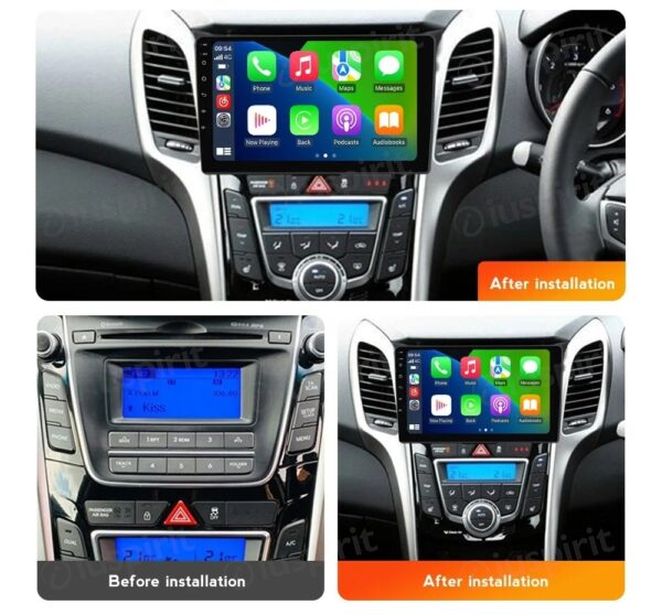 ANDROID car navigation system for Hyundai I30 Elantra GT 2012-2017 CarPlay Android Auto GPS USB WI-FI Bluetooth 4G LTE - Image 8
