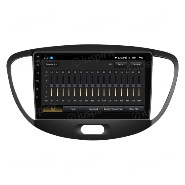 ANDROID autoradio navigatore per Hyundai i10 2007-2013 CarPlay Android Auto GPS USB WI-FI Bluetooth 4G LTE - immagine 3