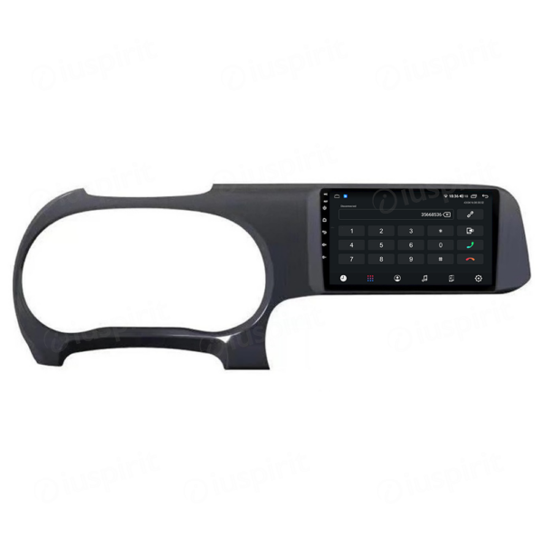 ANDROID autoradio navigatore per Hyundai i10 2019-2023 CarPlay Android Auto GPS USB WI-FI Bluetooth 4G LTE - immagine 2