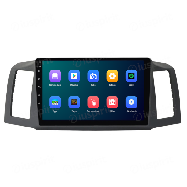 ANDROID autoradio navigatore per Jeep Grand Cherokee WK 2004-2007 CarPlay Android Auto GPS USB WI-FI Bluetooth 4G LTE - immagine 5