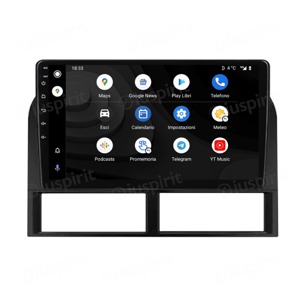 ANDROID autoradio navigatore per Jeep Grand Cherokee 1098-2003 CarPlay Android Auto GPS USB WI-FI Bluetooth 4G LTE - immagine 6