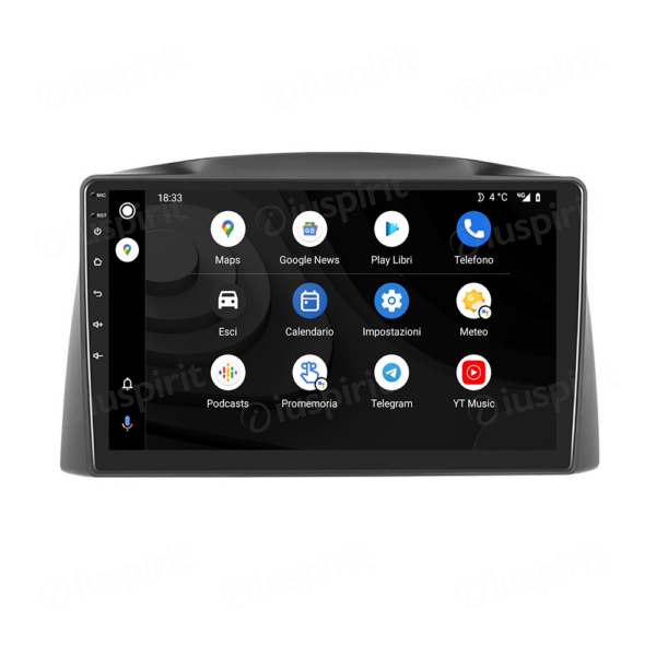 ANDROID autoradio navigatore per Jeep Grand Cherokee WK 2004-2007 CarPlay Android Auto GPS USB WI-FI Bluetooth 4G LTE - immagine 6
