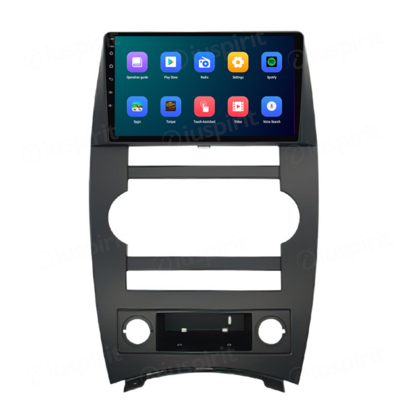 ANDROID autoradio navigatore per Jeep Grand Cherokee Jeep Commander 2008-2009 CarPlay Android Auto GPS USB WI-FI Bluetooth 4G LTE - immagine 5