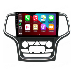 ANDROID autoradio navigatore per Jeep Grand Cherokee WK2 2014-2022 CarPlay Android Auto GPS USB WI-FI Bluetooth 4G LTE
