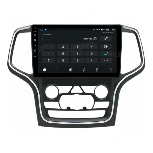 ANDROID autoradio navigatore per Jeep Grand Cherokee WK2 2014-2022 CarPlay Android Auto GPS USB WI-FI Bluetooth 4G LTE - immagine 2