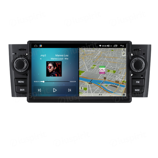 ANDROID car radio navigator for Fiat Grande Punto 2006-2011 CarPlay Android Car GPS USB WI-FI Bluetooth 4G LTE - Image 3