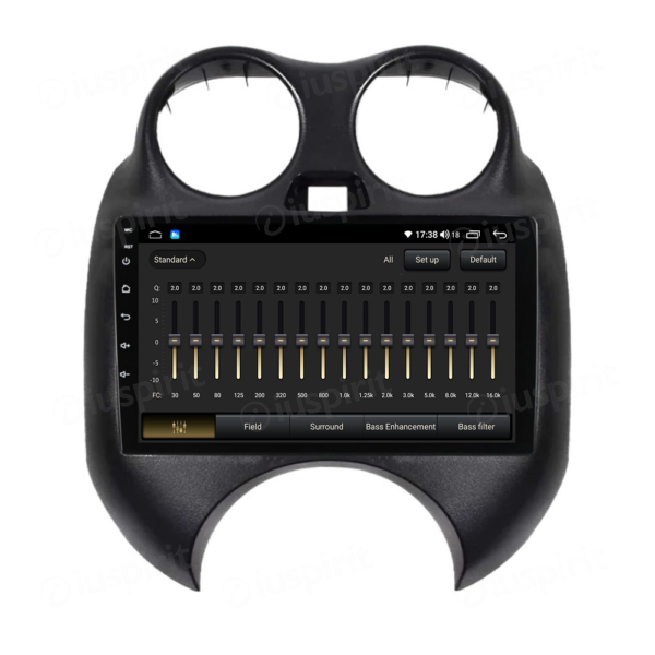 ANDROID autoradio navigatore per Nissan Micra 2010-2013 CarPlay Android Auto GPS USB WI-FI Bluetooth 4G LTE - immagine 3