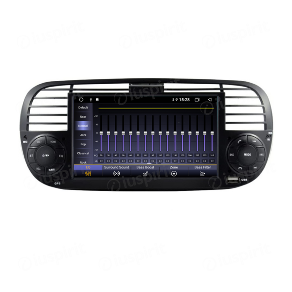 ANDROID car radio navigator for Fiat 500 Fiat Abarth 595 2007-2015 CarPlay Android Auto GPS USB WI-FI Bluetooth 4G LTE - Image 3