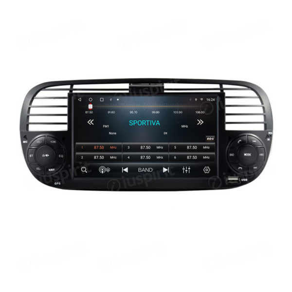 ANDROID car radio navigator for Fiat 500 Fiat Abarth 595 2007-2015 CarPlay Android Auto GPS USB WI-FI Bluetooth 4G LTE - Image 6