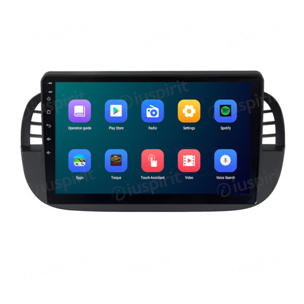 ANDROID autoradio navigatore per Fiat 500 Fiat Abarth 595 2007-2015 Android Auto GPS USB WI-FI Bluetooth 4G LTE - immagine 5