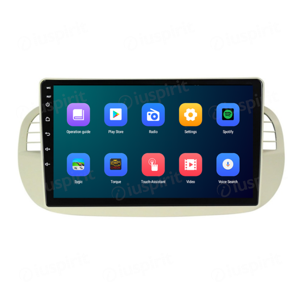 ANDROID car radio navigator for Fiat 500 Fiat Abarth 595 2007-2015 Android Auto GPS USB WI-FI Bluetooth 4G LTE - Image 5