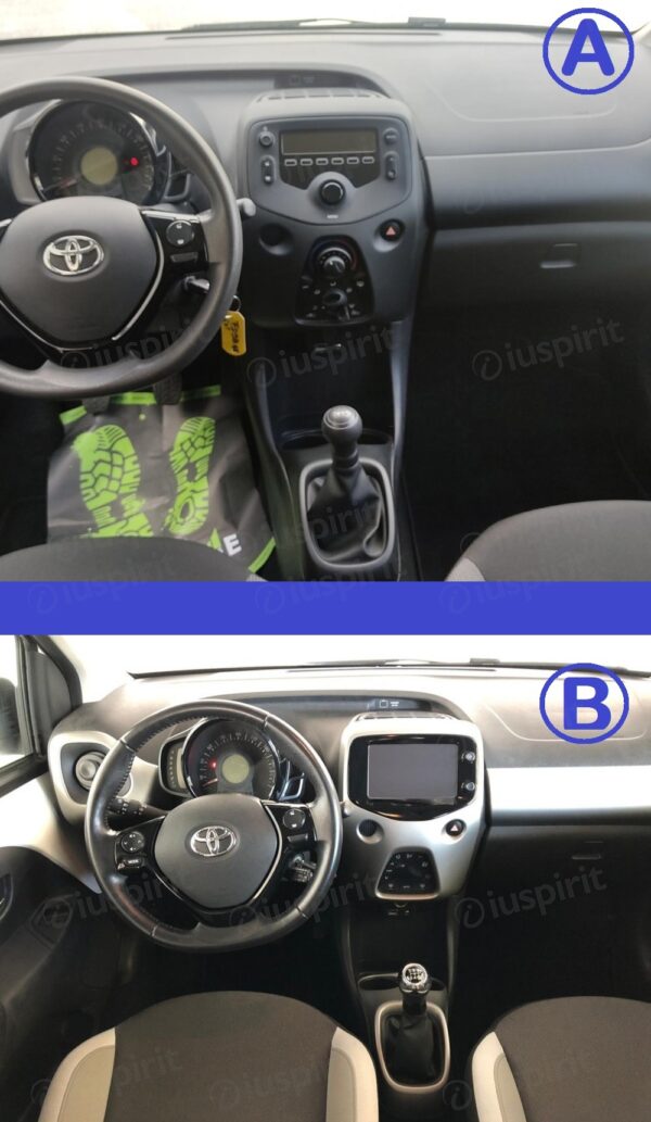 ANDROID autoradio navigatore per Peugeot 107 Citroen C1 Toyota Aygo 2015-2021 CarPlay Android Auto GPS USB WI-FI Bluetooth 4G LTE - immagine 8