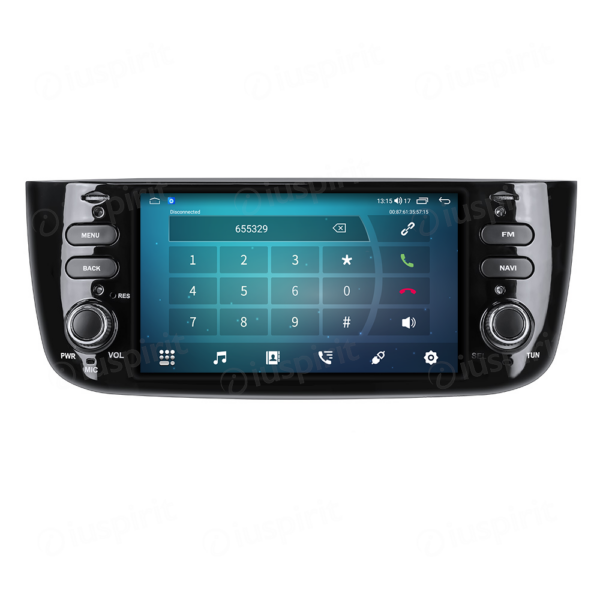 ANDROID car radio navigator for Fiat Punto Evo Fiat Street Fiat Punto Lounge CarPlay Android Auto GPS USB WI-FI Bluetooth 4G LTE - Image 2