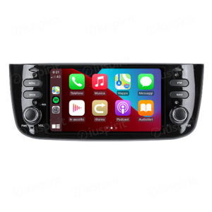 ANDROID autoradio navigatore per Fiat Punto Evo Fiat Street Fiat Punto Lounge CarPlay Android Auto GPS USB WI-FI Bluetooth 4G LTE