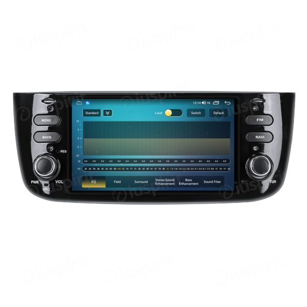ANDROID car radio navigator for Fiat Punto Evo Fiat Street Fiat Punto Lounge CarPlay Android Auto GPS USB WI-FI Bluetooth 4G LTE - Image 3