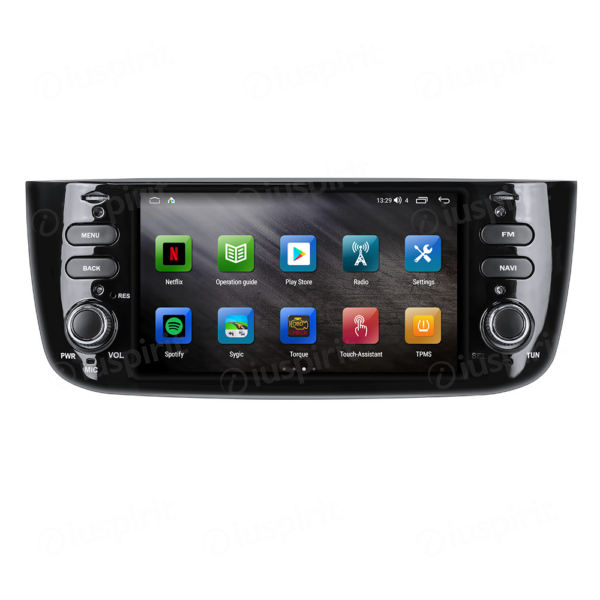 ANDROID car radio navigator for Fiat Punto Evo Fiat Street Fiat Punto Lounge CarPlay Android Auto GPS USB WI-FI Bluetooth 4G LTE - Image 5