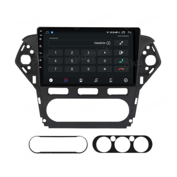 ANDROID car navigation system for Ford Mondeo 2007-2010 CarPlay Android Car GPS USB WI-FI Bluetooth 4G LTE - Image 2