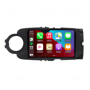 ANDROID autoradio navigatore per Toyota Yaris 2012-2017 CarPlay Android Auto GPS USB WI-FI Bluetooth 4G LTE