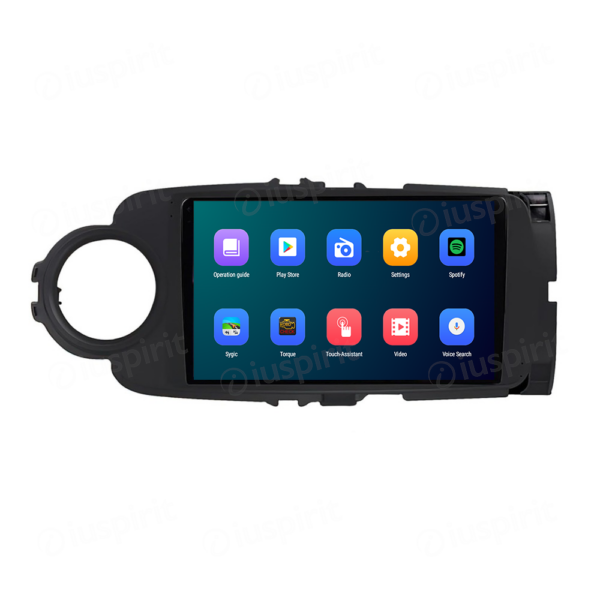 ANDROID autoradio navigatore per Toyota Yaris 2012-2017 CarPlay Android Auto GPS USB WI-FI Bluetooth 4G LTE - immagine 5