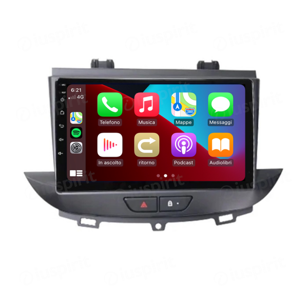 ANDROID car navigation system for Opel Grandland X Opel Crossland X 2016-2020 CarPlay Android Auto GPS USB WI-FI Bluetooth 4G LTE