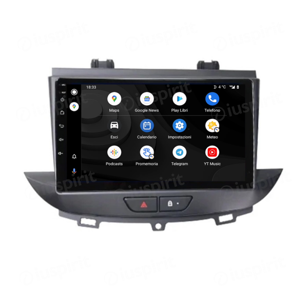 ANDROID car navigation system for Opel Grandland X Opel Crossland X 2016-2020 CarPlay Android Auto GPS USB WI-FI Bluetooth 4G LTE - Image 6