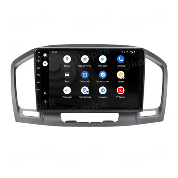 ANDROID autoradio navigatore per Opel Insignia 2009-2013 CarPlay Android Auto GPS USB WI-FI Bluetooth 4G LTE - immagine 6