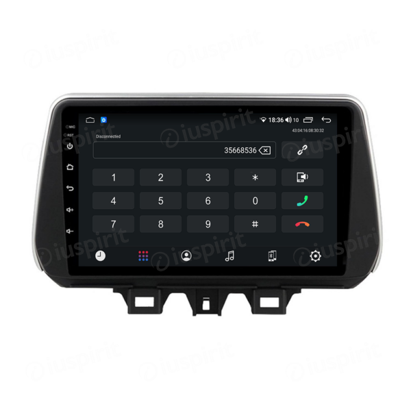 ANDROID autoradio navigatore per Hyundai Tucson 2019-2021 CarPlay Android Auto GPS USB WI-FI Bluetooth 4G LTE - immagine 2