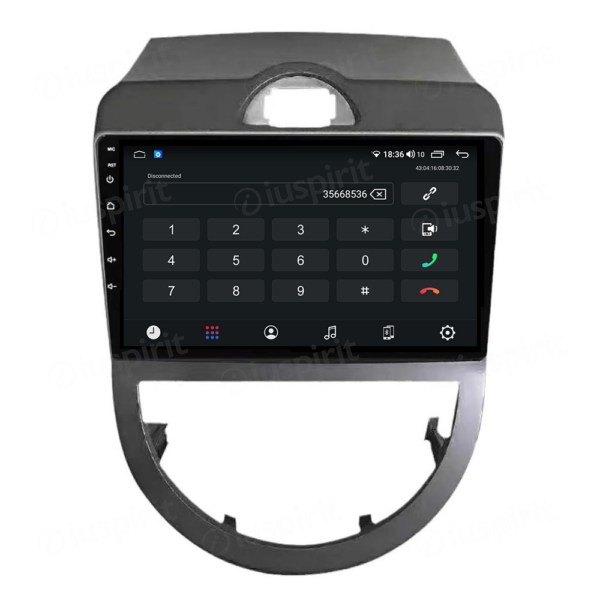 ANDROID autoradio navigatore per Kia Soul 2008-2013 CarPlay Android Auto GPS USB WI-FI Bluetooth 4G LTE - immagine 2
