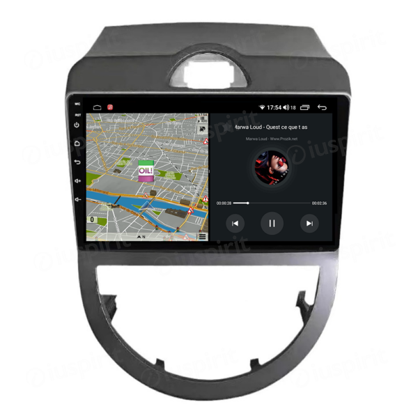 ANDROID autoradio navigatore per Kia Soul 2008-2013 CarPlay Android Auto GPS USB WI-FI Bluetooth 4G LTE - immagine 3