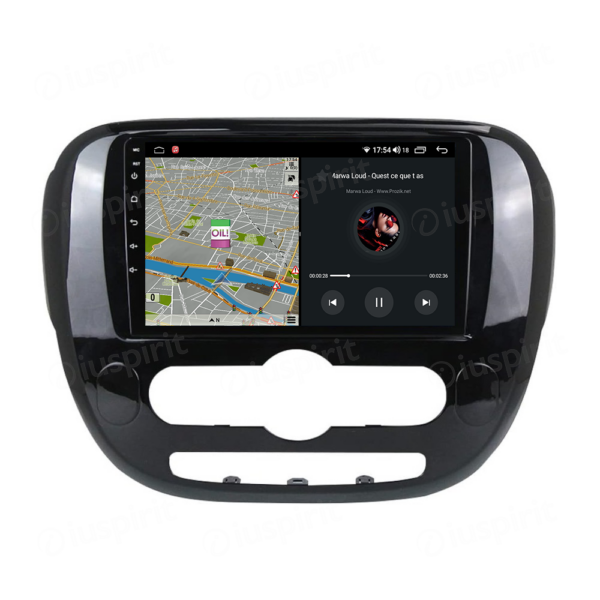 ANDROID autoradio navigatore per Kia Soul 2014-2018 CarPlay Android Auto GPS USB WI-FI Bluetooth 4G LTE - immagine 4