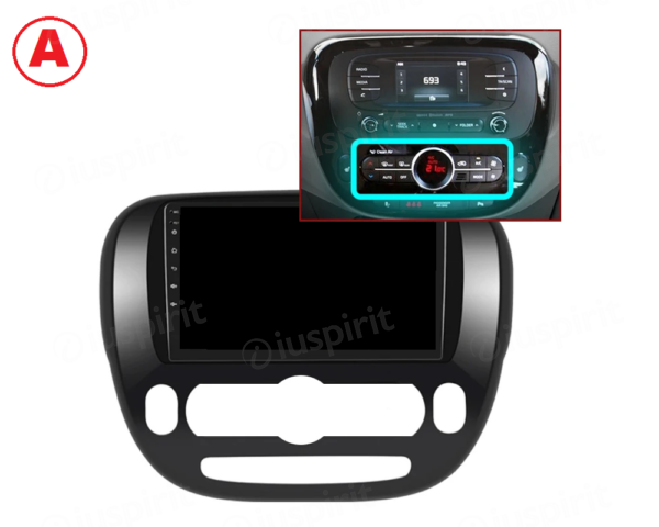 ANDROID autoradio navigatore per Kia Soul 2014-2018 CarPlay Android Auto GPS USB WI-FI Bluetooth 4G LTE - immagine 7