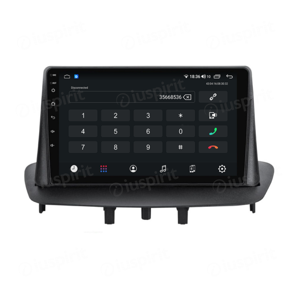 ANDROID autoradio navigatore per Renault Megane 3 2009-2014 CarPlay Android Auto GPS USB WI-FI Bluetooth 4G LTE - immagine 2