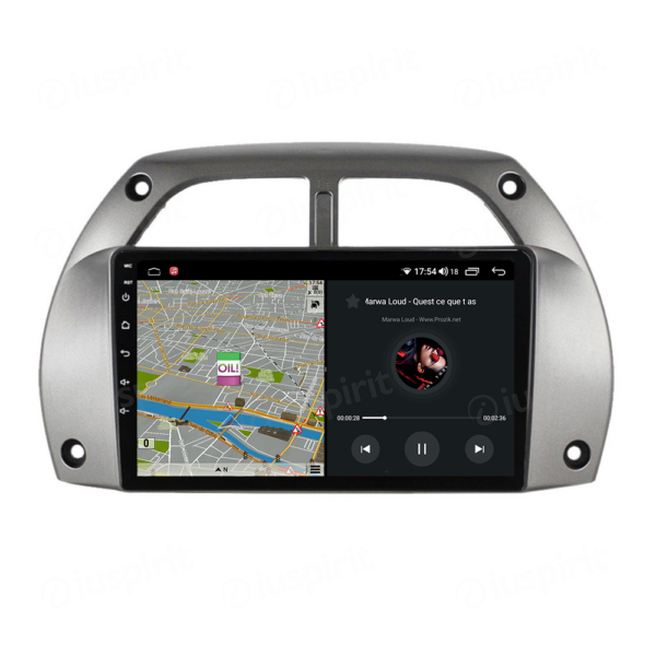 ANDROID autoradio navigatore per Toyota RAV4 RAV-4 2001-2005 CarPlay Android Auto GPS USB WI-FI Bluetooth 4G LTE - immagine 3
