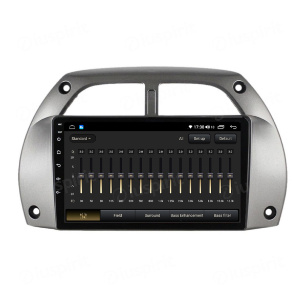 ANDROID autoradio navigatore per Toyota RAV4 RAV-4 2001-2005 CarPlay Android Auto GPS USB WI-FI Bluetooth 4G LTE - immagine 4