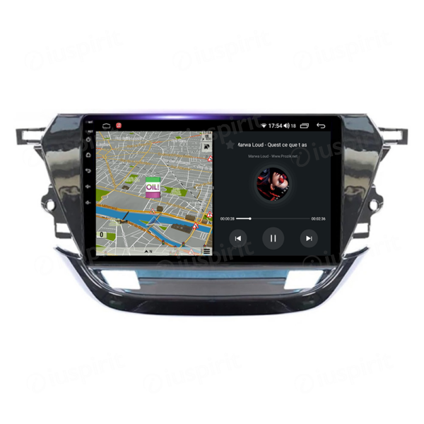 ANDROID autoradio navigatore per Opel Corsa F Opel Corsa D 2019-2023 CarPlay Android Auto GPS USB WI-FI Bluetooth 4G LTE - immagine 3