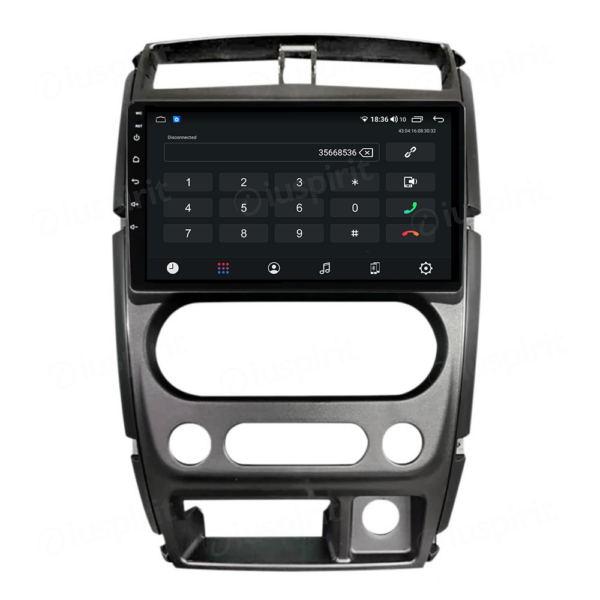 ANDROID autoradio navigatore per Suzuki Jimny 2007-2017 CarPlay Android Auto GPS USB WI-FI Bluetooth 4G LTE - immagine 2