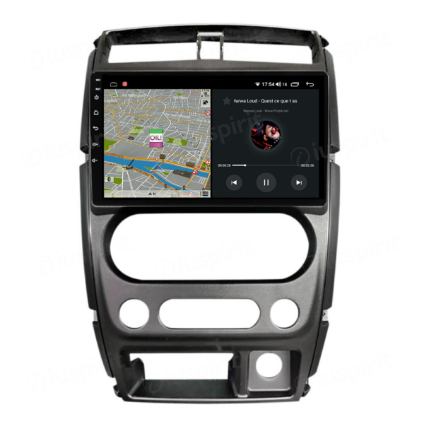 ANDROID autoradio navigatore per Suzuki Jimny 2007-2017 CarPlay Android Auto GPS USB WI-FI Bluetooth 4G LTE - immagine 3