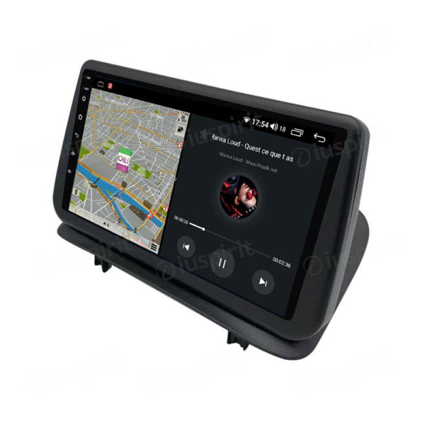 ANDROID autoradio navigatore per Renault Clio 3 2006-2011 CarPlay Android Auto GPS USB WI-FI Bluetooth 4G LTE - immagine 3