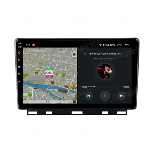 ANDROID autoradio navigatore per Renault Clio 5 2019-2021 CarPlay Android Auto GPS USB WI-FI Bluetooth 4G LTE - immagine 3