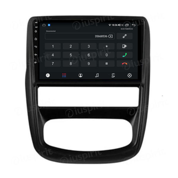 ANDROID autoradio navigatore per Renault Duster 1 2010-2015 Nissan Terrano 3 2014-2022 CarPlay Android Auto GPS USB WI-FI Bluetooth 4G LTE - immagine 2
