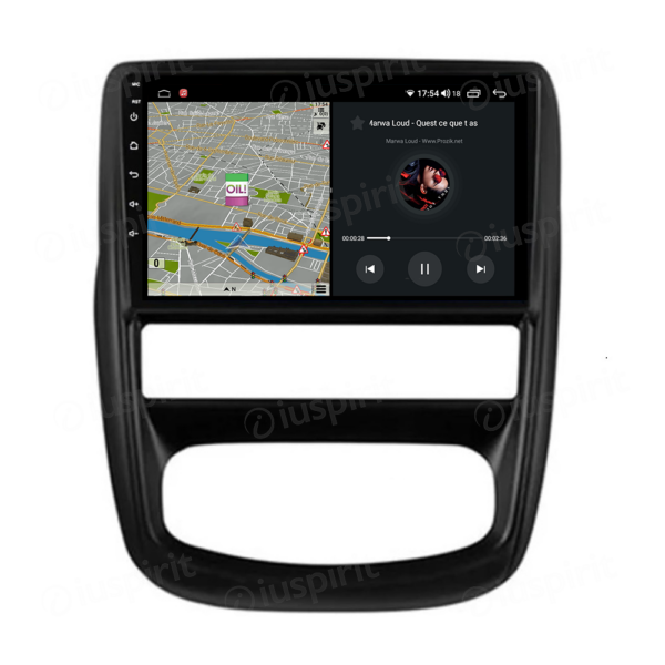 ANDROID autoradio navigatore per Renault Duster 1 2010-2015 Nissan Terrano 3 2014-2022 CarPlay Android Auto GPS USB WI-FI Bluetooth 4G LTE - immagine 3