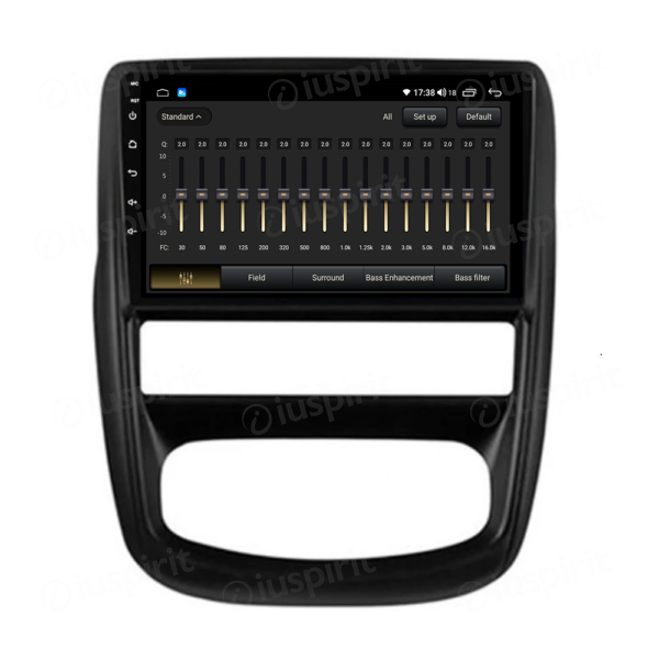ANDROID autoradio navigatore per Renault Duster 1 2010-2015 Nissan Terrano 3 2014-2022 CarPlay Android Auto GPS USB WI-FI Bluetooth 4G LTE - immagine 4