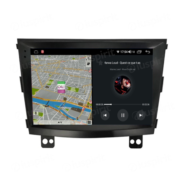 ANDROID autoradio navigatore per SsangYong Tivoli 2014-2018 CarPlay Android Auto GPS USB WI-FI Bluetooth 4G LTE - immagine 3