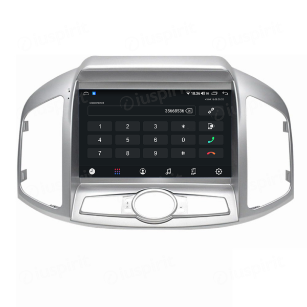 ANDROID autoradio navigatore per Chevrolet Captiva 2012-2017 CarPlay Android Auto GPS USB WI-FI Bluetooth 4G LTE - immagine 2