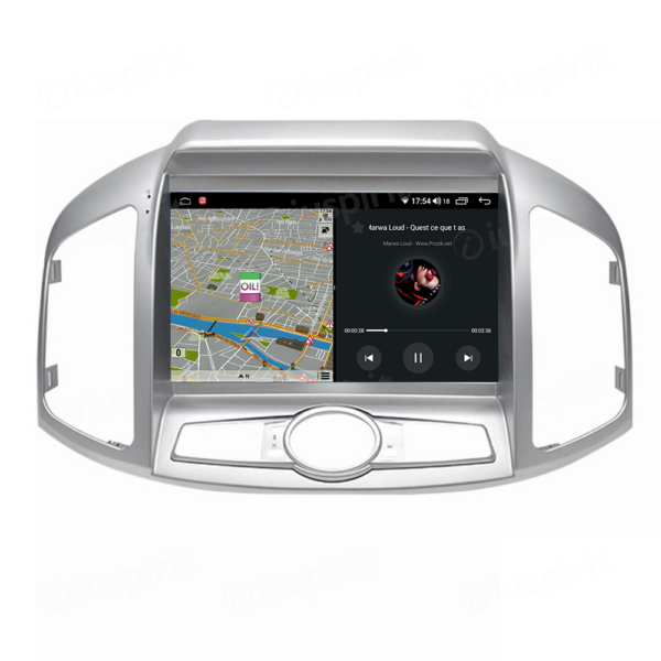 ANDROID autoradio navigatore per Chevrolet Captiva 2012-2017 CarPlay Android Auto GPS USB WI-FI Bluetooth 4G LTE - immagine 3