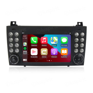 ANDROID autoradio navigatore per Mercedes Benz Classe SLK R171 W171 CarPlay Android Auto GPS USB WI-FI Bluetooth 4G LTE