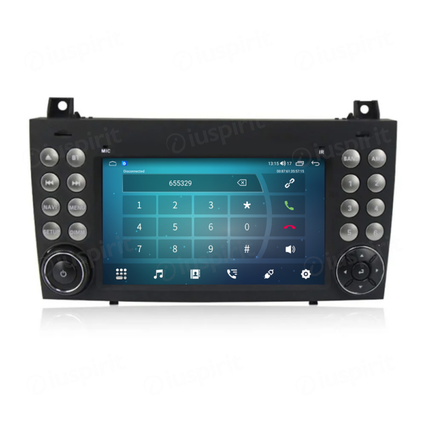 ANDROID autoradio navigatore per Mercedes Benz Classe SLK R171 W171 CarPlay Android Auto GPS USB WI-FI Bluetooth 4G LTE - immagine 3
