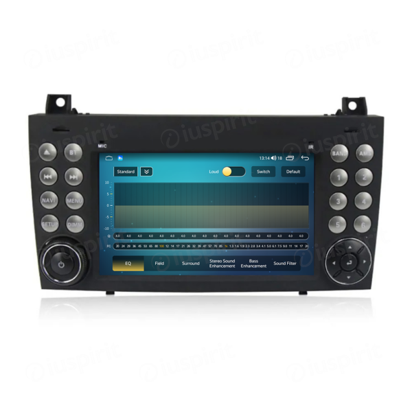 ANDROID autoradio navigatore per Mercedes Benz Classe SLK R171 W171 CarPlay Android Auto GPS USB WI-FI Bluetooth 4G LTE - immagine 4
