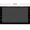 ANDROID autoradio navigatore per Toyota CHR Toyota RAV4 XA50 Toyota Corolla E180 Auris Yaris CarPlay Android Auto GPS USB WI-FI Bluetooth 4G LTE - immagine 6